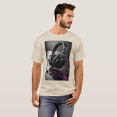 ミュージック 🎵 🎵 🎶 🎶 Tシャツ (正面フル)