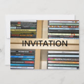 ミュージックCDバイマフロワーアーティスト招待状 招待状 (正面)