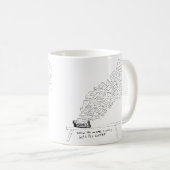 ミューズがコーヒーを手にした時 コーヒーマグカップ (正面右)