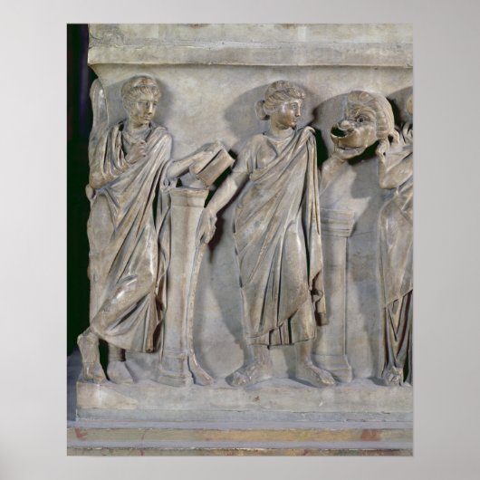 ミューズの石棺、クリオの詳細& ポスター (正面)