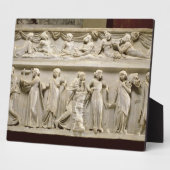 ミューズの石棺、ローマ(大理石) フォトプラーク (側面)