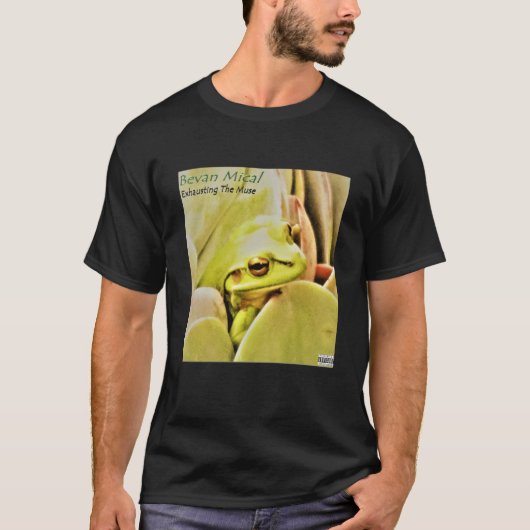 ミューズを消耗させるアルバムアート Tシャツ (正面)