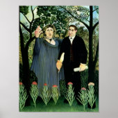 ミューズインスパイアの詩人、1908年~09年 ポスター (正面)