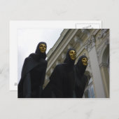 ミューズ彫刻3 ポストカード (正面/裏面)