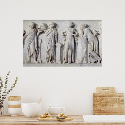 ミューズ石棺 ポスター (キッチン)