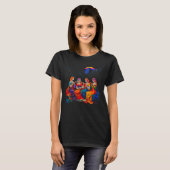 ミューズ・ギリシャ神話の文学の女神 Tシャツ (正面フル)