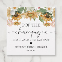 ミューズ サンキライ ポップ・ザ・シャンパン 花嫁のシャワー フェイバータグ