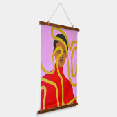 ミューズ#2 吊り下げ型タペストリー (傾斜あり)