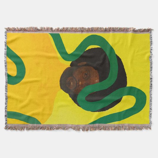 ミューズ#4毛布 スローブランケット (正面)