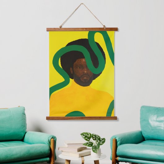 ミューズ#4 吊り下げ型タペストリー (リビング)