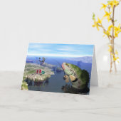 ミュータントバスグリーティングカードの復讐 カード (黄色い花)