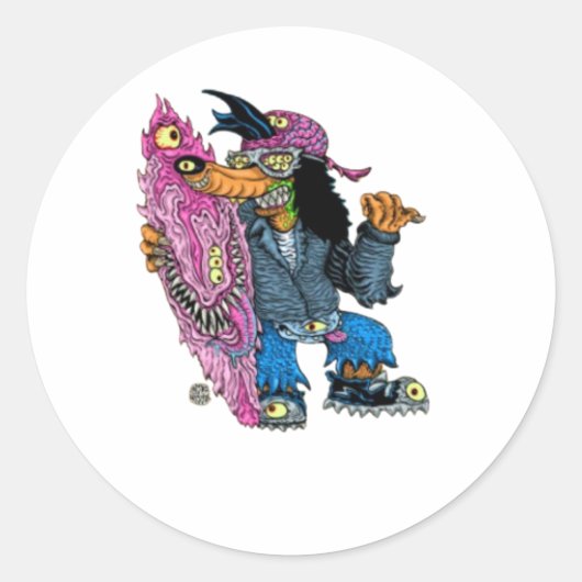 ミュータントフレンズ ラウンドシール (正面)