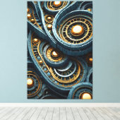 ミュータント1キャンバス印刷 キャンバスプリント (インサイチュ (ウッドフロア))