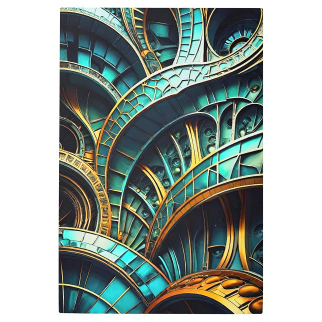 ミュータント4メタルウォールアート メタルプリント (正面)