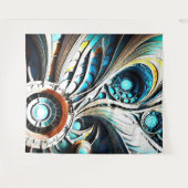 ミュータント5タペストリー タペストリー (正面(横))