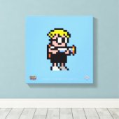 ミュータント・ミューズ・オン・キャンバス！ キャンバスプリント (インサイチュ (ウッドフロア))