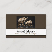 ミューチュアル・ファンド・マネージャーストックブローカー 名刺 (正面)