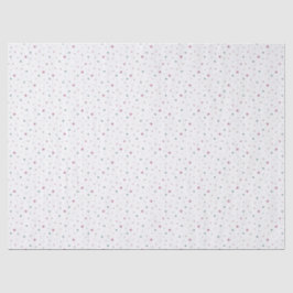 ミューテッドピンクとターコイズのミニ星とハートのセット3 薄葉紙