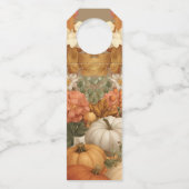 ミューテッド フローラル キャラメル サンクスギビング ボトルタグ (裏面)