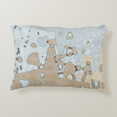 ミュートされたアーストーン アクセントクッション (裏面)