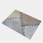 ミュートされたアーストーン ドアマット (アングル)