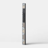 ミュートされたアースフェイク調革パターン Case-Mate iPhoneケース (裏面 / 左)