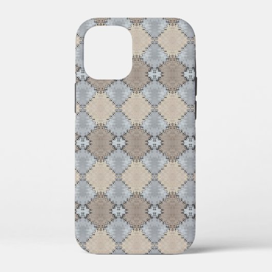 ミュートされたアースフェイク調革パターン Case-Mate iPhoneケース (裏面)