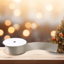 ミュートされたエレガンス無地の – 穏やかな石 サテンリボン