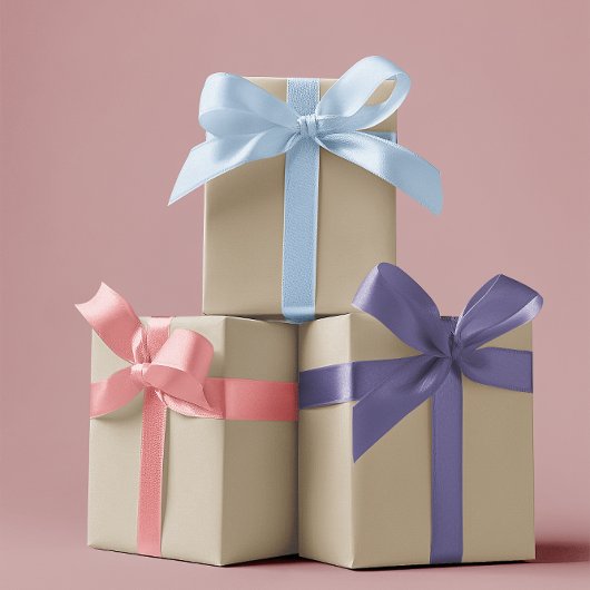 ミュートされたエレガンス無地の – 穏やかな石 ラッピングペーパーシート