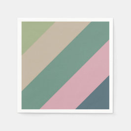 ミュートされたエレガンス – パーティーナプキンス スタンダードカクテルナプキン