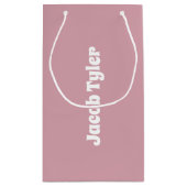 ミュートされたエレガンス – ミスティバラ名抱き枕 スモールペーパーバッグ (裏面)