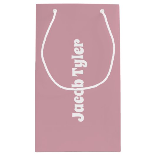 ミュートされたエレガンス – ミスティバラ名抱き枕 スモールペーパーバッグ (裏面)