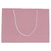 ミュートされたエレガンス – 大型ミスティバラ抱き枕 ラージペーパーバッグ (裏面)