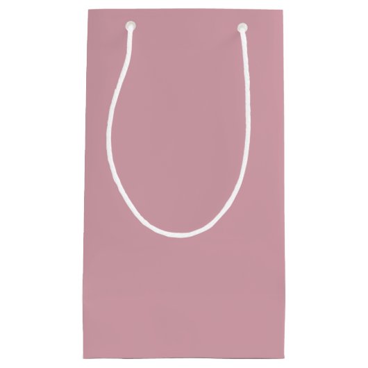 ミュートされたエレガンス – 小さな霧のバラ名抱き枕 スモールペーパーバッグ (正面)