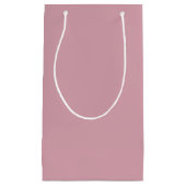 ミュートされたエレガンス – 小さな霧のバラ抱き枕 スモールペーパーバッグ (正面)