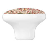 ミュートされたカラーの友情キルト セラミックノブ (側面)