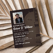 ミュートされたトーン祝ギターの写真の生活 招待状