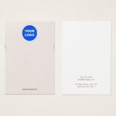 ミュートされたピンクの追加ロゴネックレスブレスレットディスプレイ (正面&裏面)