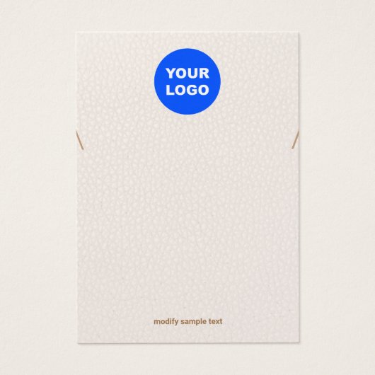 ミュートされたピンクの追加ロゴネックレスブレスレットディスプレイ (正面)