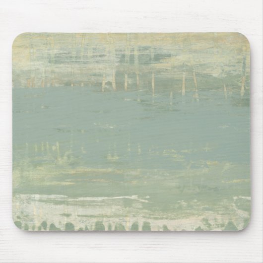 ミュートされた水平線 マウスパッド (正面)