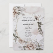 ミュートされた水色の茶色と赤のバラ (正面)