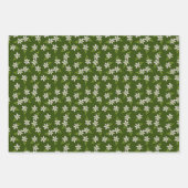 ミュートされた牧草地3 ラッピングペーパーシート (正面3)