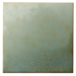 ミュートされた素朴緑の茶色のベース タイル