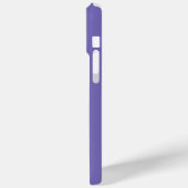 ミュートされた紫のシェードの垂直ストライプ色 Case-Mate iPhoneケース (裏面 / 左)