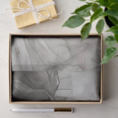 ミュートされた赤いバレリーナのスケッチの切り離し 薄葉紙 (ギフト)