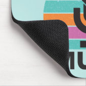 ミュートになっている特別な電話会議 マウスパッド (コーナー)