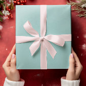 ミュートエレガンス無地の – 静かなターコイズ ラッピングペーパー