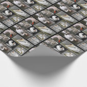 ミュートスワンのポスターの複数の写真 ラッピングペーパー (角)