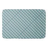 ミュートティール（緑がかった色） バスマット (正面)