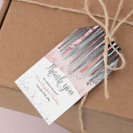 ミュートトーンシルバースノーミスティックウッド誕生日 ギフトタグ